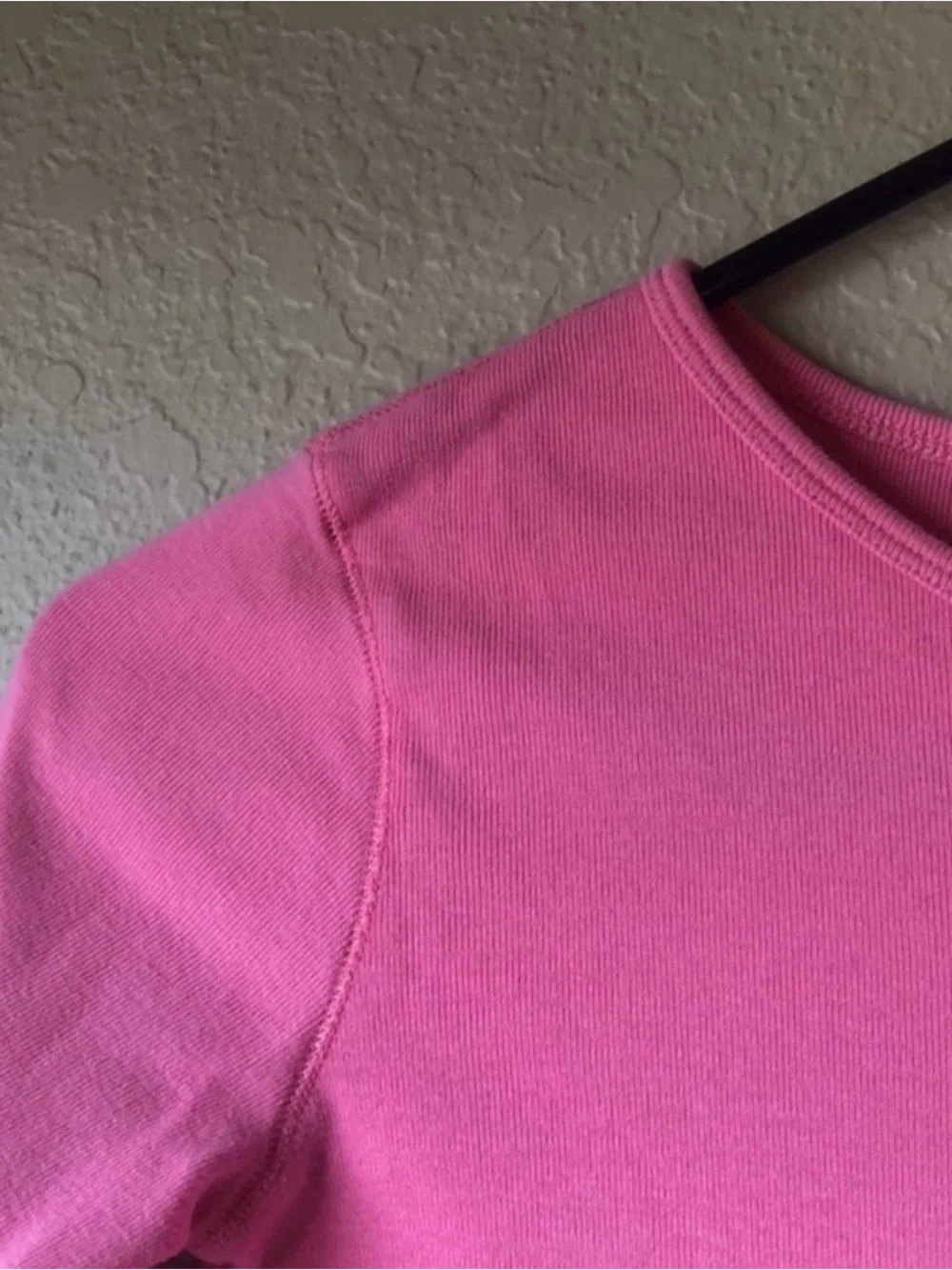 Old Navy Shirt Girls Pink Long Sleeve Crew Neck Tee Shirt Casual Top Girls Large